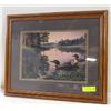 Image 1 : FRAMED GLASS ENCASED DUCKS PICTURE