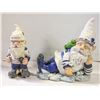Image 1 : PAIR OF TORONTO MAPLE LEAF GARDEN GNOMES