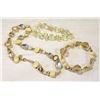 Image 1 : ESTATE CRYSTAL & RHINESTONE NECKLACE