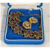Image 1 : VINTAGE BIRKS BOX WITH NECKALCE &