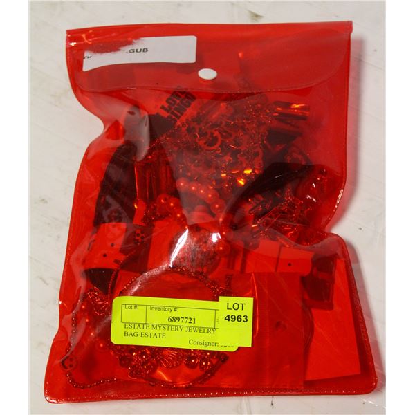 ESTATE MYSTERY JEWELRY BAG-ESTATE