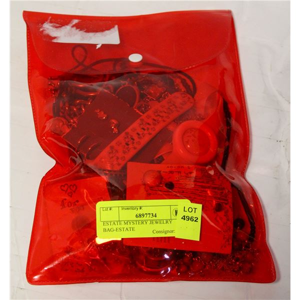 ESTATE MYSTERY JEWELRY BAG-ESTATE
