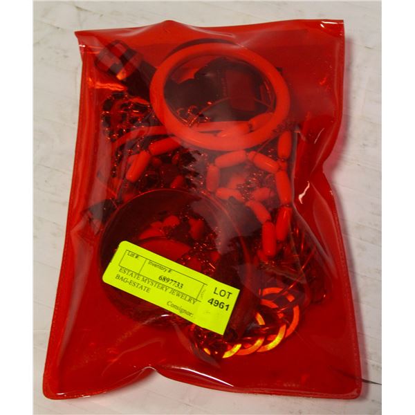 ESTATE MYSTERY JEWELRY BAG-ESTATE