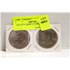 Image 1 : 1971 & 77 LIBERTY DOLLARS