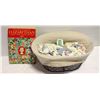 Image 1 : BASKET LOT OF VINTAGE STAMPS 1960'S W/