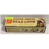 Image 1 : NATIVE INDIAN BEADED LOOM IN BOX-ESTATE