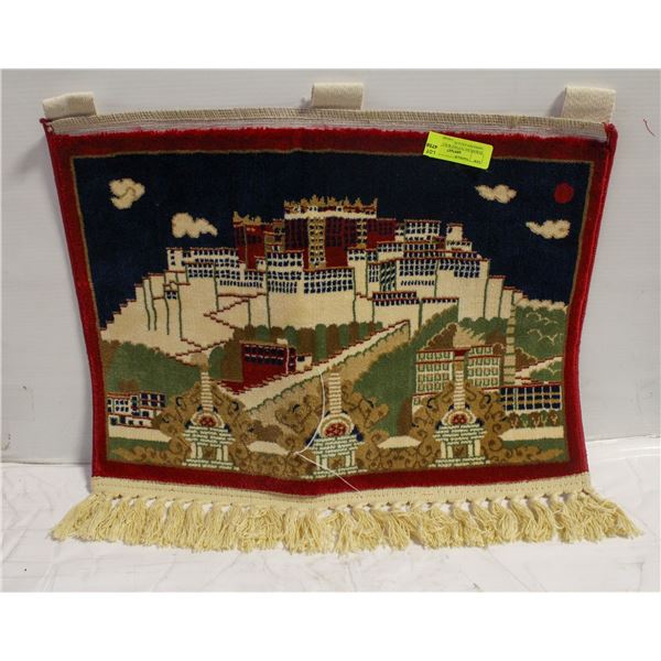 EUROPEAN TUFTED WALL TAPESTRY-ESTATE