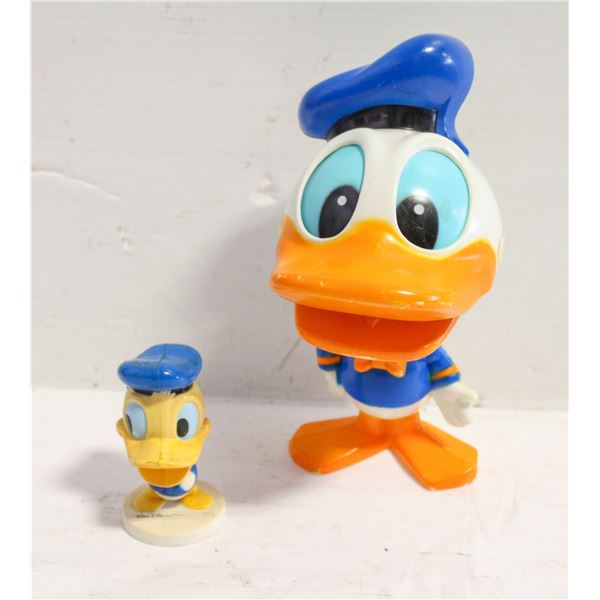 VINTAGE TALKING DONALD DUCK & BOBBLE