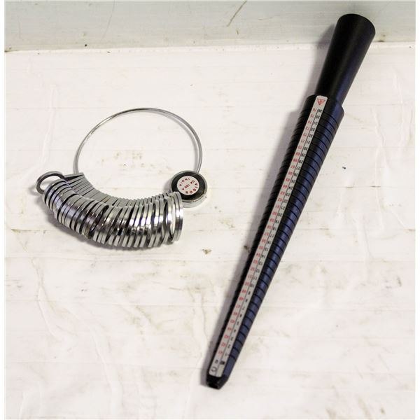 ESTATE RING SIZER SET & MANDREL TOGETHER