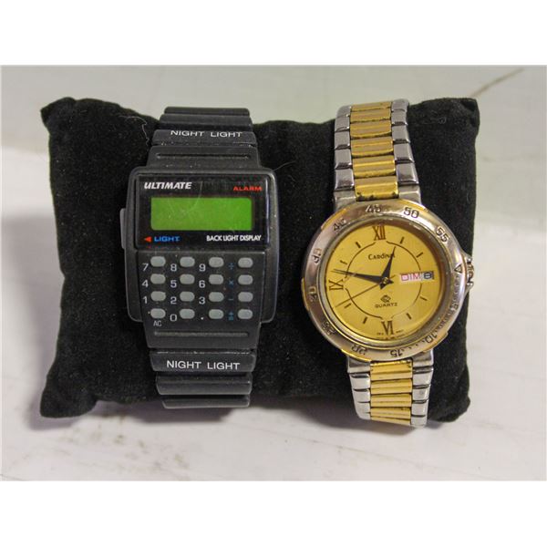ESTATE VINTAGE CALCULATOR WATCH &