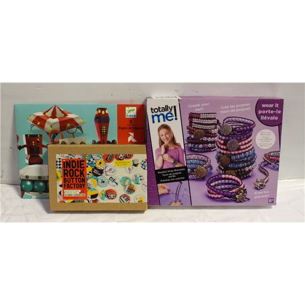 3 NEW CRAFT KITS