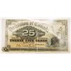 Image 1 : 1900 DOMINION OF CANADA 25C NOTE