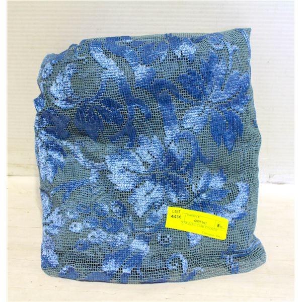VINTAGE BLUE TABLE CLOTH