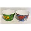 Image 1 : MARVEL INCREDIBLE HULK & AMAZING SPIDERMAN BOWLS