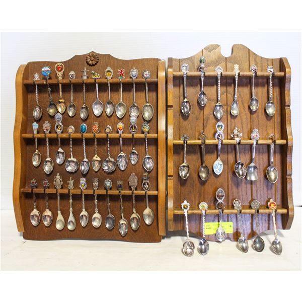 (50) COLLECTOR SPOONS