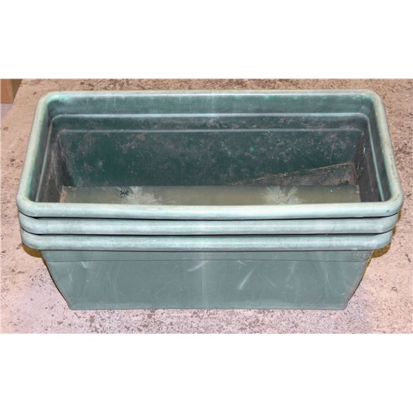 -3X PLANTER BOXES 21" X11"