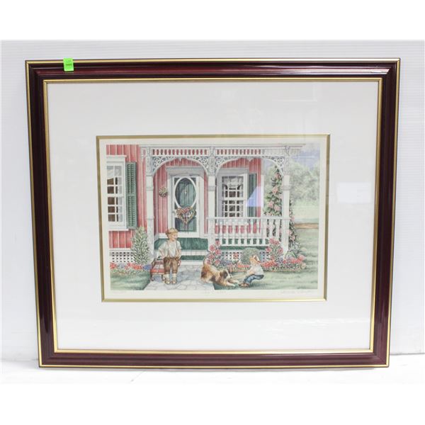 PRINT JANICE TANTON "TUG O' WAR" #120/1000