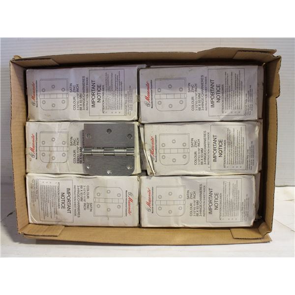 12 SETS OF HINGES