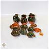 Image 1 : VINTAGE HANDMADE GREEN CLAY