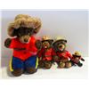 Image 1 : (4) VINTAGE RCMP STUFFIES: 1970 RCMP MUFTY