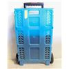 Image 1 : A DURABLE COLLAPSIBLE ROLLING CRATE