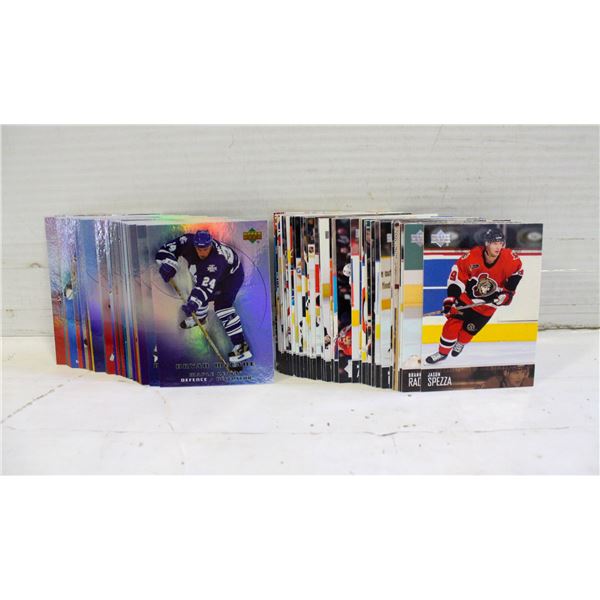 LOT OF 80 UPPER DECK HOCKEY CARDS