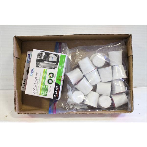 KEURIG DESCALER PRO KIT + KEURIG PODS