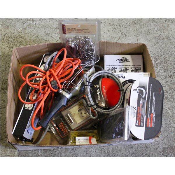 FLAT OF NEW HEAVY DUTY MASTER LOCK ECURITY CHAIN