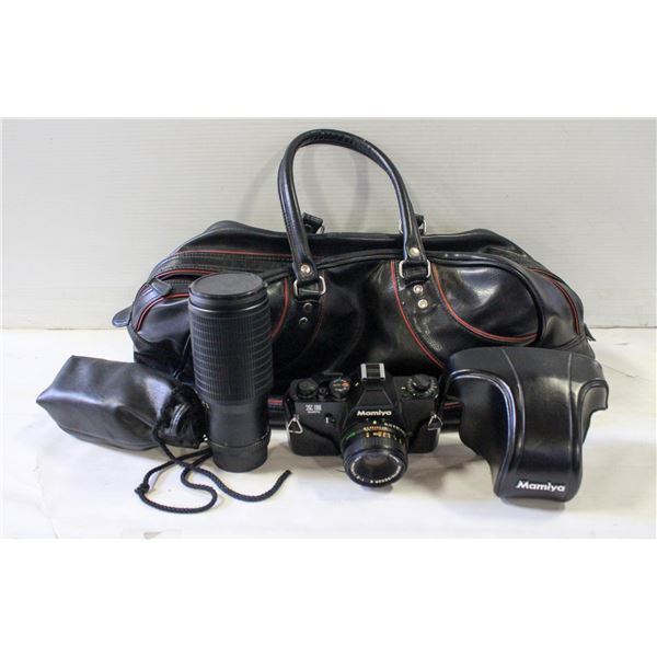 MAMIYA ZE QUARTZ 35MM CANERA WITH LENS