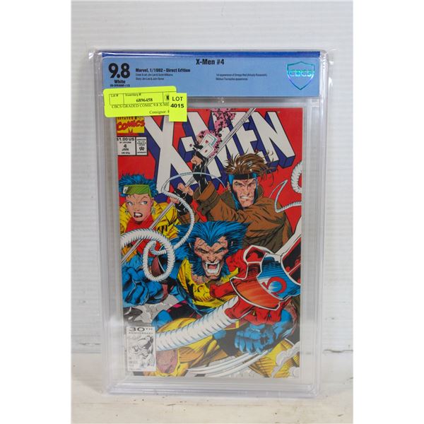 CBCS GRADED COMIC 9.8 X-MEN #4