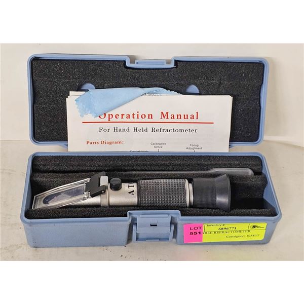 PORTABLE REFRACTOMETER