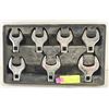 Image 1 : SUNEX 7PC 1/2" DRIVE CROWFOOT WRENCH SET