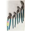 Image 1 : 4PC CHANNEL LOCK PLIERS; 420, 430, 442 & 460