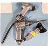 Image 1 : LOT OF 3 AIR TOOLS; AIR HAMMER/ GRINDER & DRILL