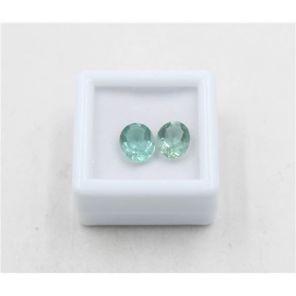 #236-NATURAL GREEN AMETHYST GEMSTONES 3.00CT