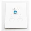 Image 1 : #114-NATURALSKY BLUE TOPAZ PENDANT