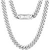 Image 1 : NEW KRKC&CO MENS STAINLESS STEEL CHAIN NECKLACE