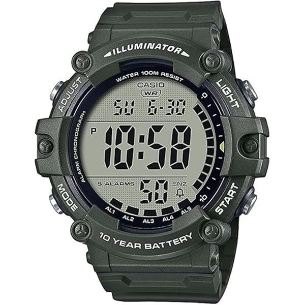 NEW CASIO 3AV STANDARD GREEN