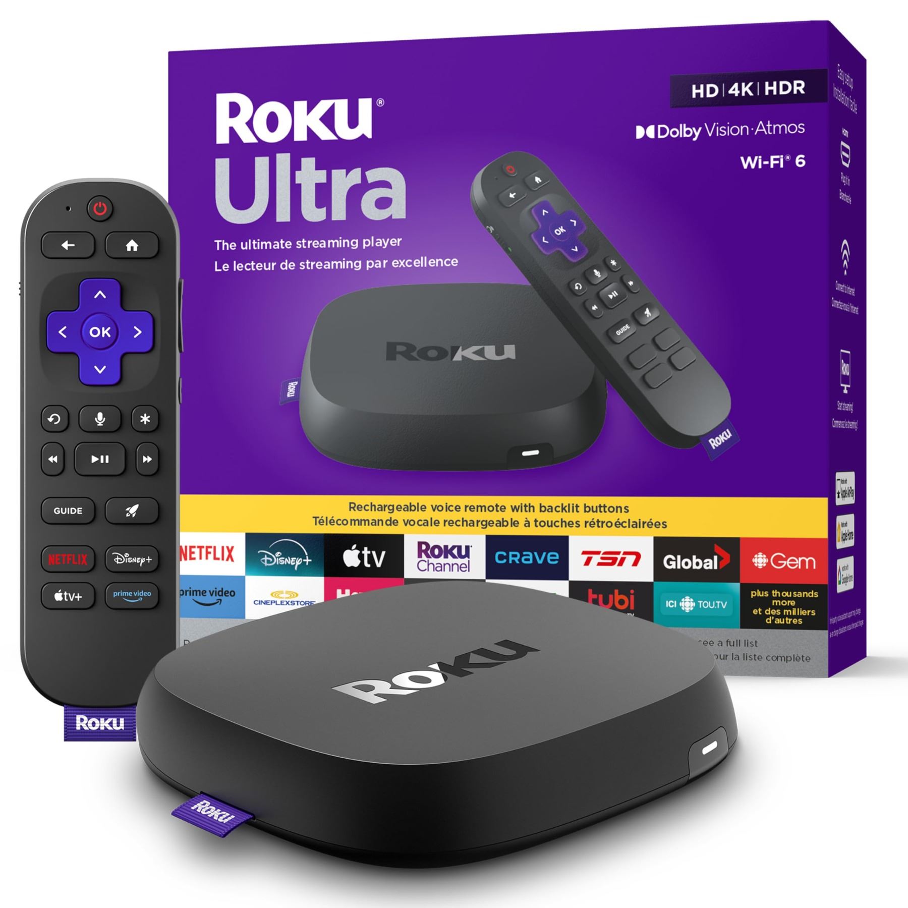 10 Roku Ultra NEW ROKU ULTRA STREAMING PLAYER