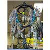 Image 1 : BLACK ROTATING STAND WITH JEWELLERY