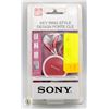 Image 1 : SONY KEY RING STYLE HEADPHONES