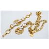 Image 2 : CLEAR CRYSTAL NECKLACE AND BRACELET SET