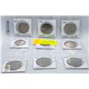 Image 1 : SHEET WITH 9 VINTAGE COLLECTIBLE CANADIAN