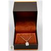 Image 1 : .925 SILVER 18" NECKLACE WITH .925 SILVER