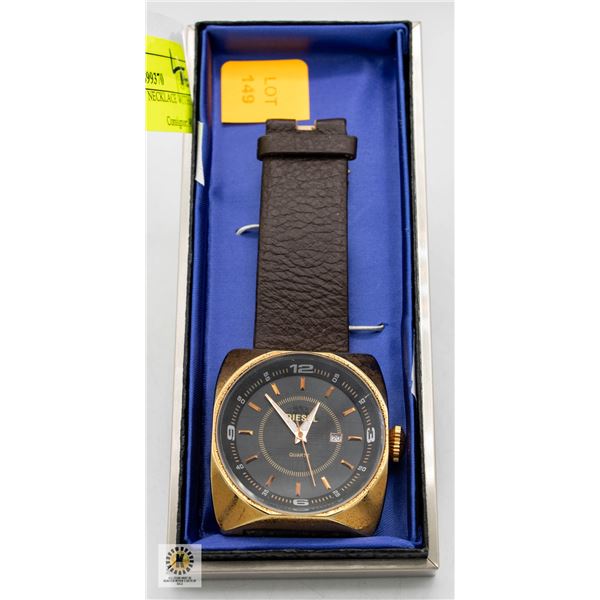 ESTATE MEN'S DIESEL WATCH WITH NEW BATTERY