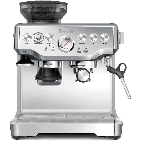 NEW WITH BOX BREVILLE BARISTA EXPRESS ESPRESSO &
