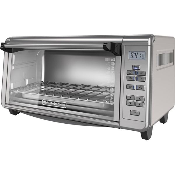 BRAND NEW BLACK + DECKER DIGITAL EXTRA-WIDE OVEN