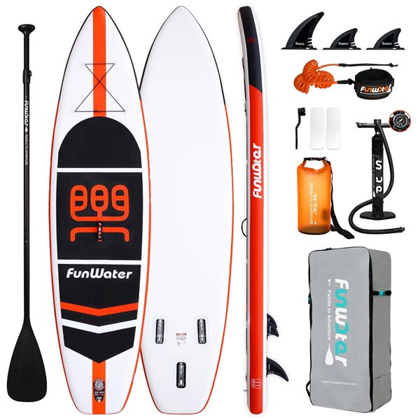 BRAND NEW FUNWATER INFLATABLE PADDLE BOARD