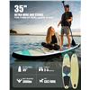 Image 3 : NEW WITH BOX HIGHPI INFLATABLE STAND UP PADDLE