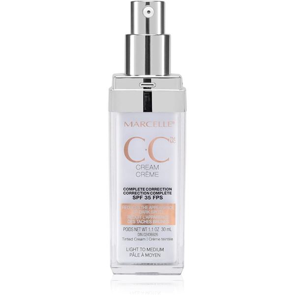 BRAND NEW 30ML MARCELLE CC CREAM LIGHT-MEDIUM
